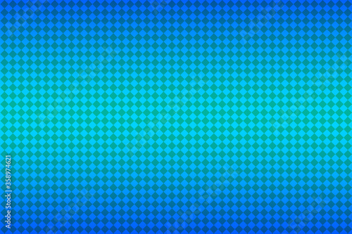 Square box horizontal stripe texture pattern with gradient blue background