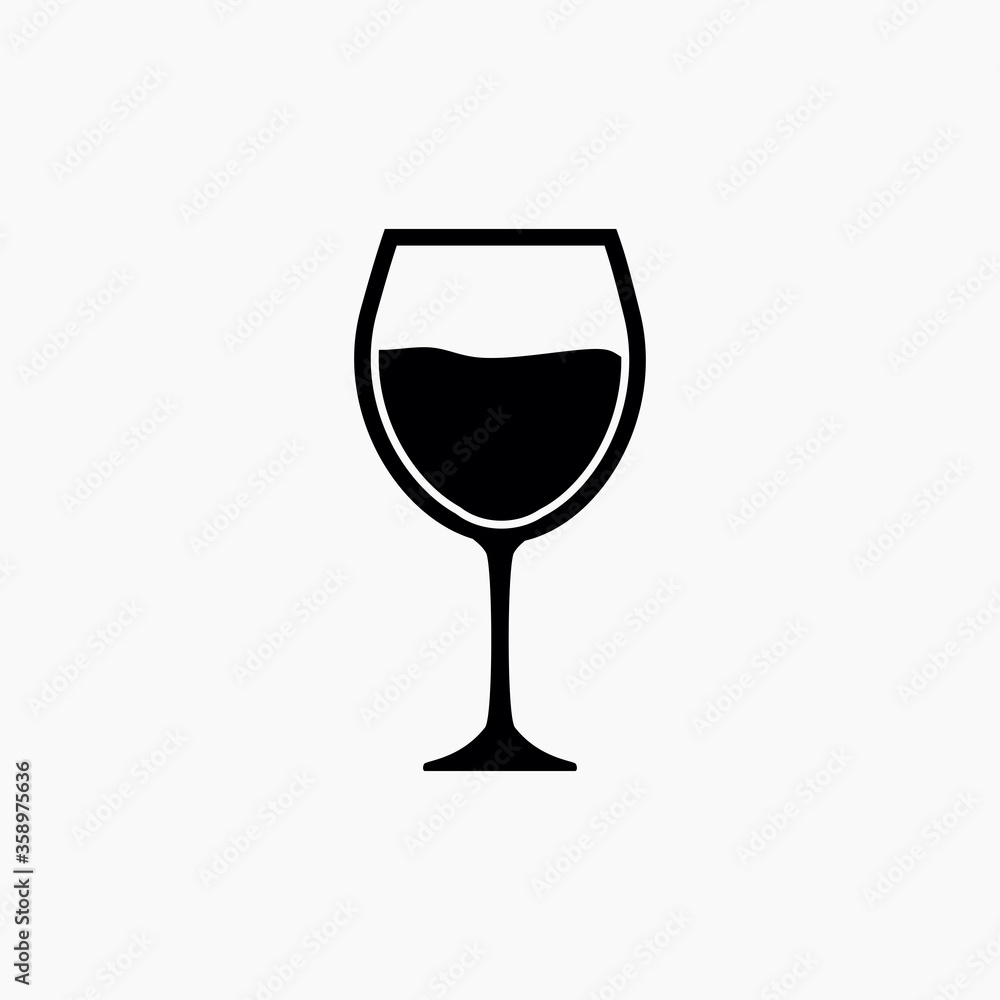 wine icon vector sign symbol wine icon vector sign symbol