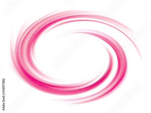 Abstract vector spiral background crimson colour