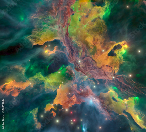 Fototapeta Naklejka Na Ścianę i Meble -  Space galaxy universe nebula 0015