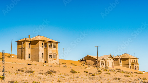 Kolmanskop (Coleman's hill), a ghost town in the Namib desert