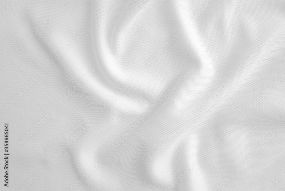 white  clothes background, fabric texture