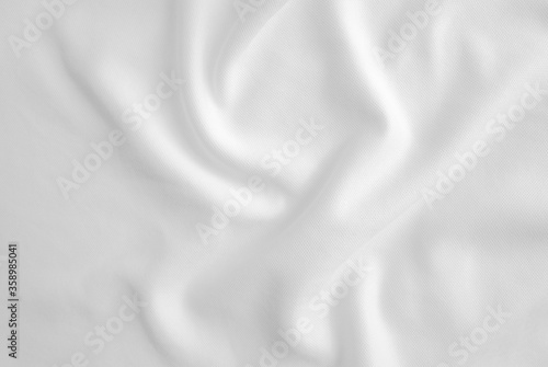white clothes background, fabric texture