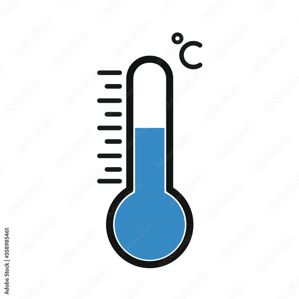 Thermometer icon vector. Temperature Sign
Thermometer icon vector. Temperature Sign