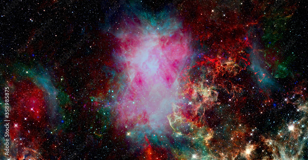 Nebula space. Elements of this image furnished by NASA