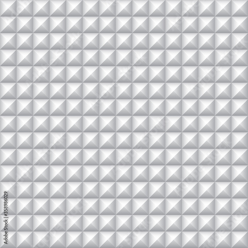 Seamless pattern of metallic texture with prisms