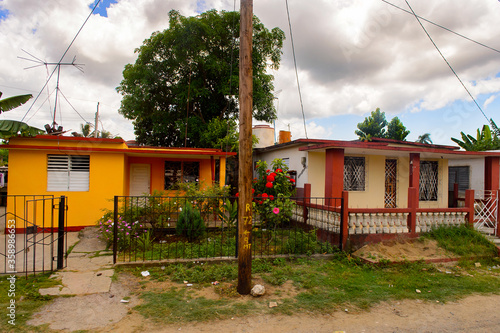 House in the province of Cienfuegos, Cuba photo