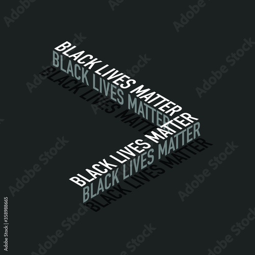 Isometric Text Effect design by Illustrator
