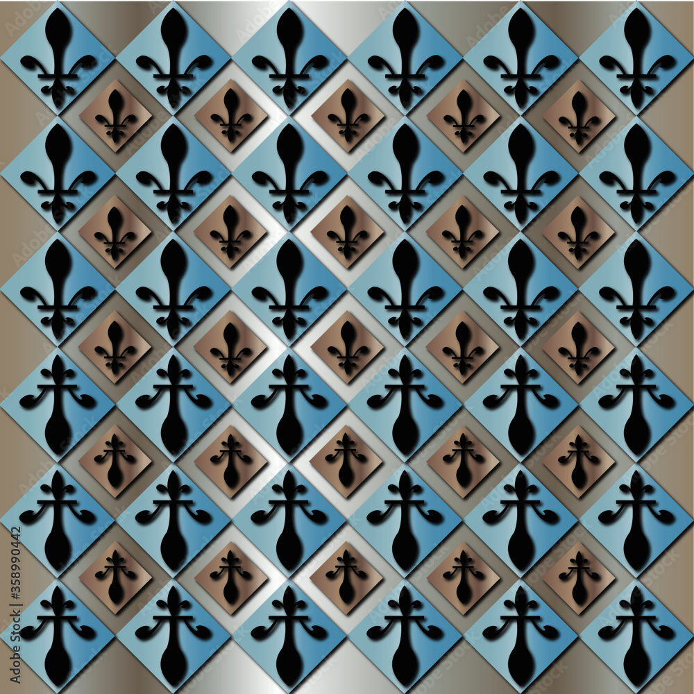 seamless pattern with geometric shapes seamless pattern with geometric shapes