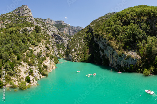 Gorges du Verdon/Verdon Gorges in Provence France.