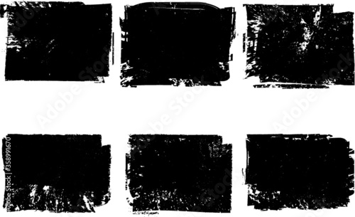 Grunge post Stamps Collection, Circles. Banners, Insignias , Logos, Icons, Labels and Badges Set . vector distress textures.blank shapes.