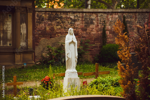 Friedhof-Statue, Fotografie photo