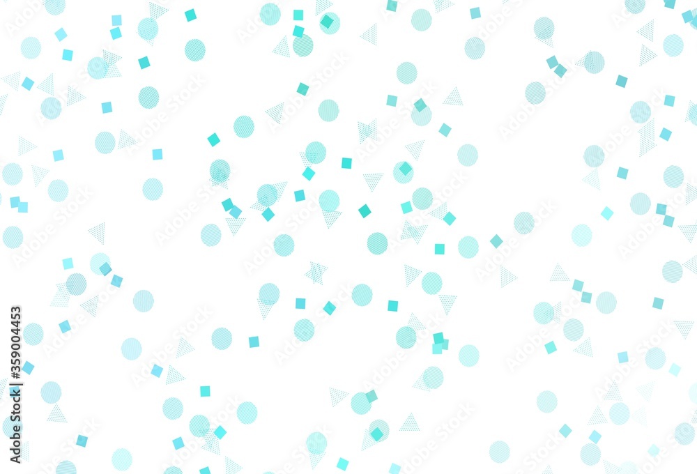 Light Green vector background with polygonal style with circles. Light Green vector background with polygonal style with circles.