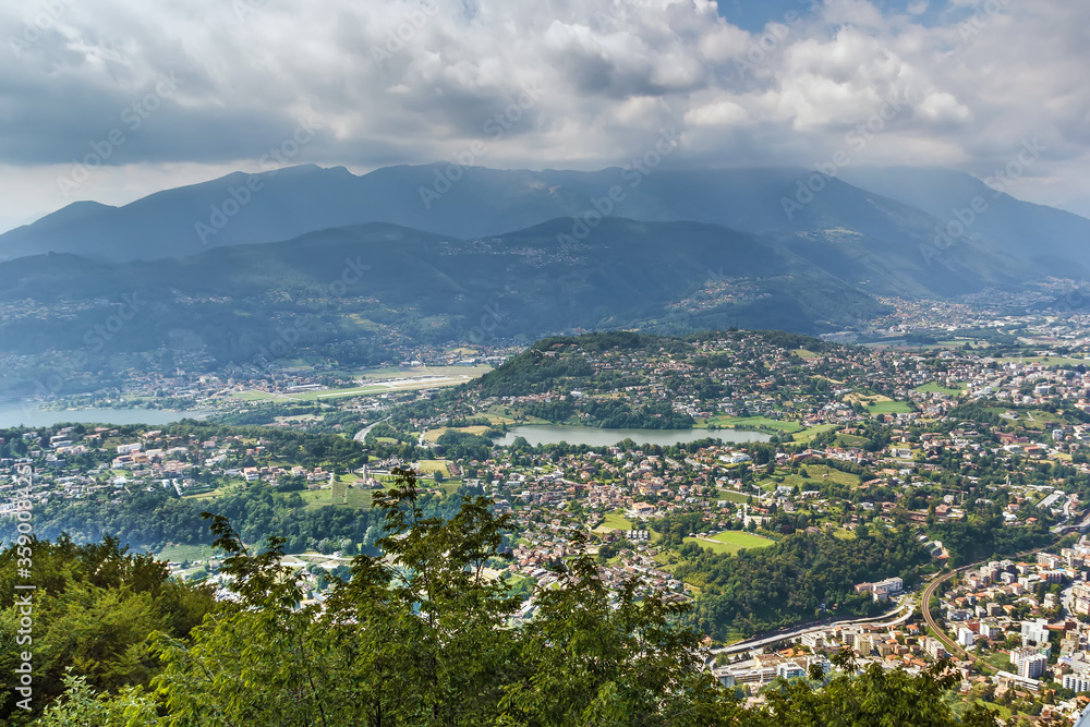 View of Lugano, Switzerland