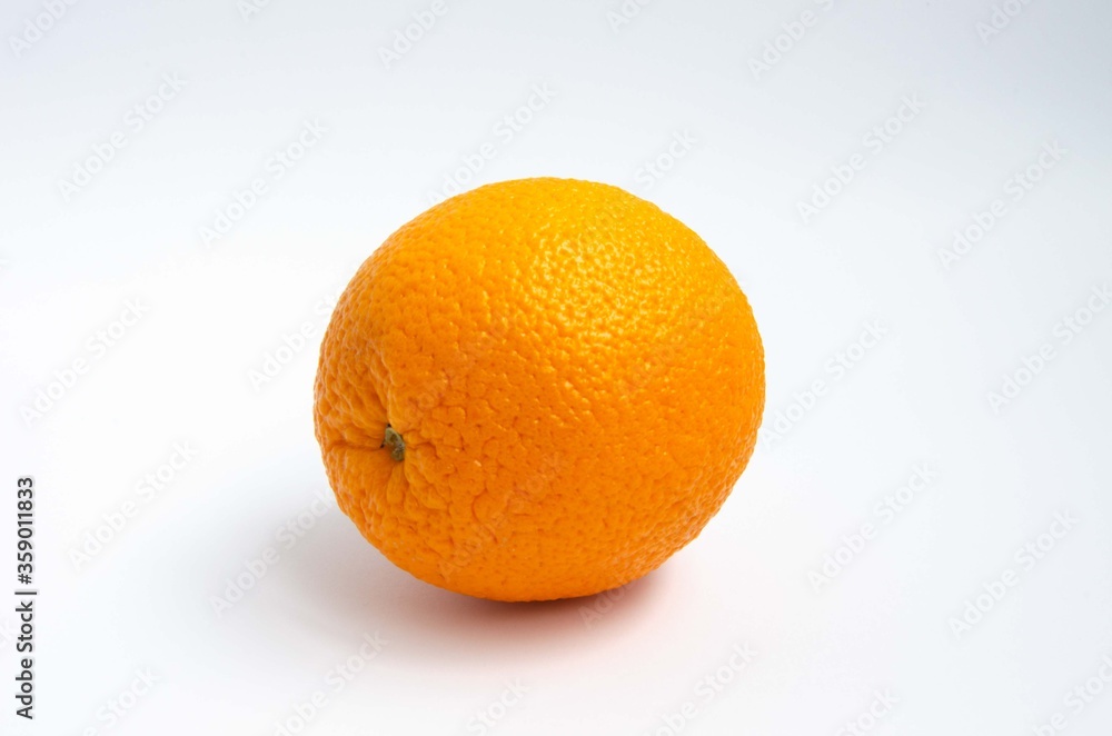 Orange fresh orange on a white background. Orange fresh orange on a white background.