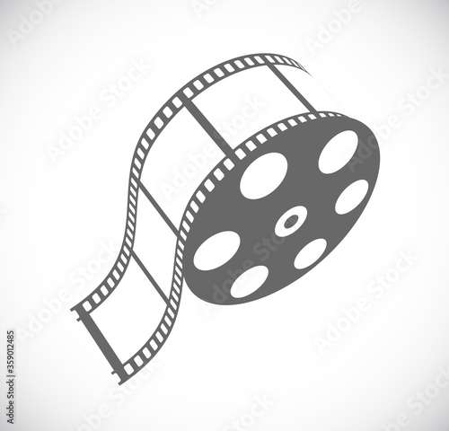 film roll 3d icon