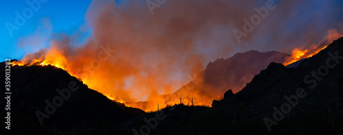 Bighorn fire in Tucson Arizona