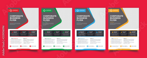 Corporate Business Flyer Template photo