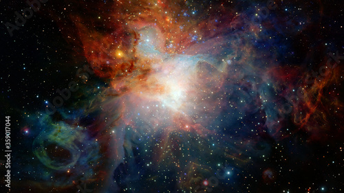 Space Galaxy. Elements of this image furnished by NASA