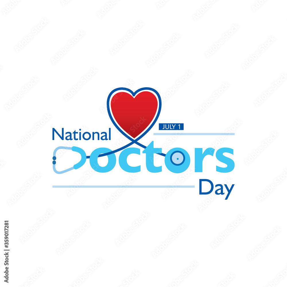 national doctors day concept poster national doctors day concept poster