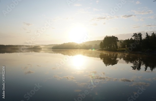 Misty Lake at Sunrise  © Forde Studios