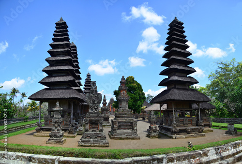 Taman Ayun Temple Mengwi Bali is one of UNESCO World Cultural Heritage in Bali. photo