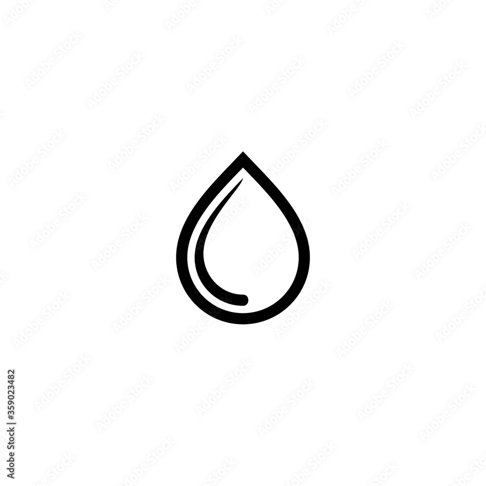 a simple Droplet logo / icon design a simple Droplet logo / icon design