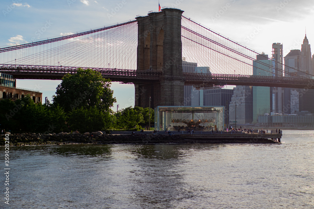 Fototapeta premium Manhattan Bridge