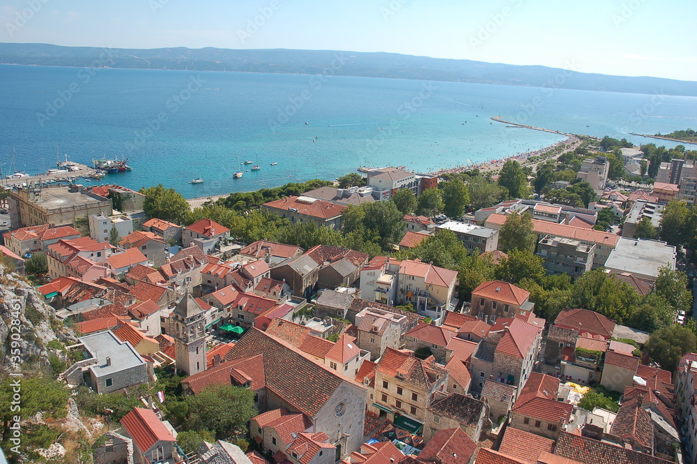 Beautiful sunny Croatia and Adriatic Sea