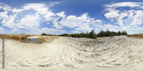 Sand Coast HDRI Panorama