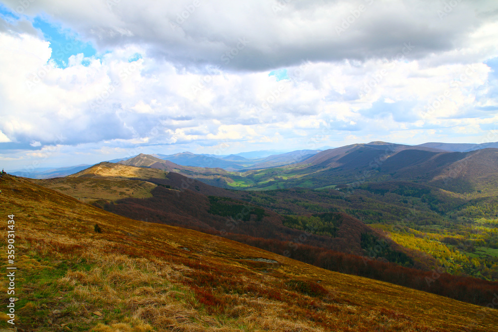 Beautiful Polish mountains Bieszczady Beautiful Polish mountains Bieszczady