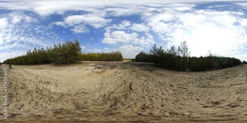 Rural Path HDRI Panorama