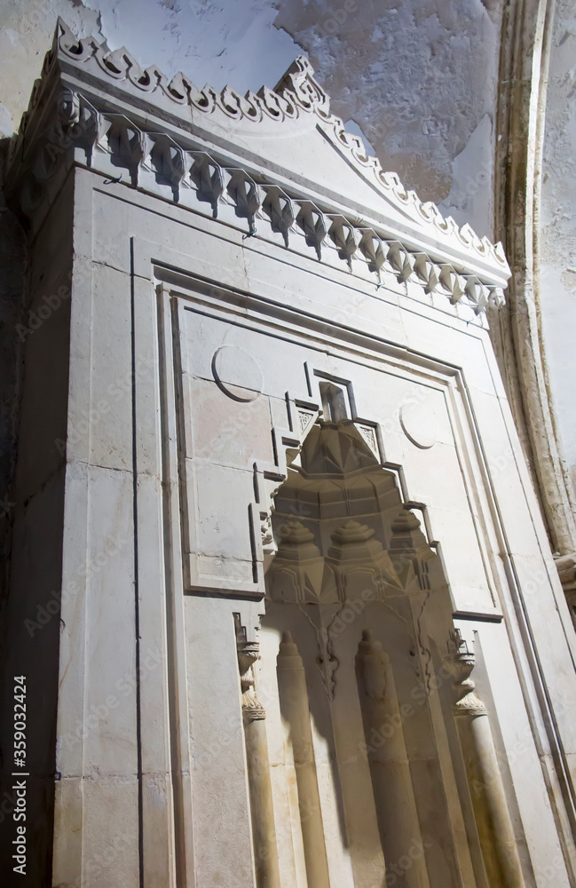 Φωτογραφία Jerusalem, Israel, January 30, 2020, Fragment of the interior of the upper room