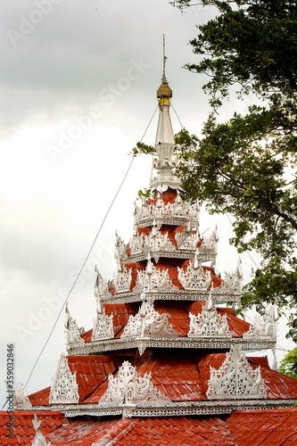 It's Su Taung Pyai, Mandalay, Myanmar. One of the Buddhist sites photo