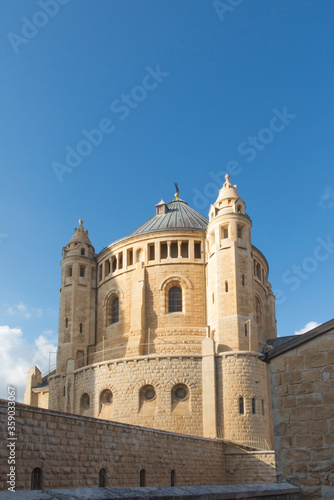 Jerusalem, Israel. Assumption Monastery in the old city of Jerusalem.