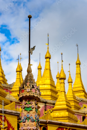 It's Thambuddhe Pagoda Complex (Sambuddhe), one of the famous pagodas in Monywa of Sagaing Region. © Anton Ivanov Photo