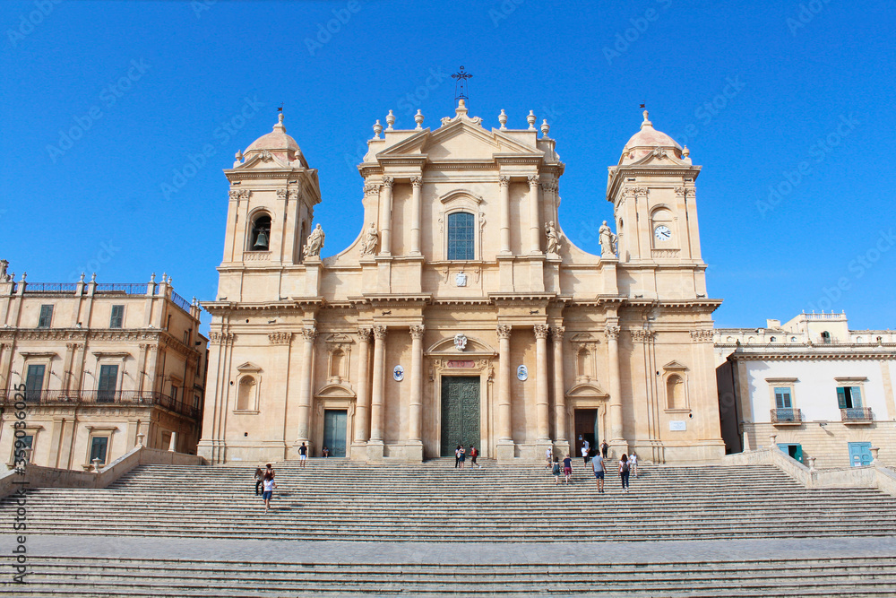 Noto (Sicile - Italie) - Duomo - Basilica di San Nicolò	