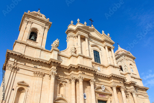 Noto (Sicile - Italie) - Duomo - Basilica di San Nicolò  © Brad Pict