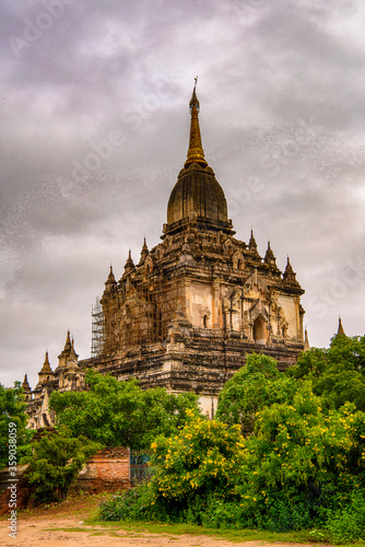 It s Sulamani Temple of the Bagan Archaeological Zone  Burma. One of the main sites of Myanmar.