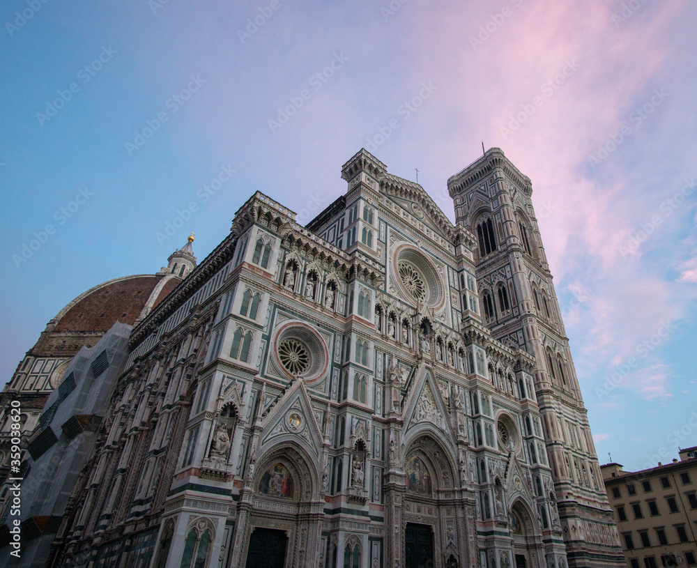 Cathedral of Saint Mary of the Flower, called Cattedrale di Santa Maria del Fiore in Florence Tuscany. Also known Cathedral of Florence or Duomo Di Firenze. Cathedral of Saint Mary of the Flower, called Cattedrale di Santa Maria del Fiore in Florence Tuscany. Also known Cathedral of Florence or Duomo Di Firenze.
