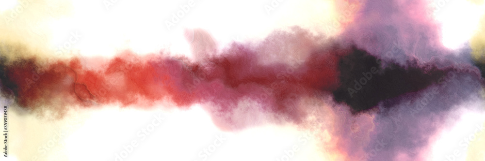 abstract watercolor background with watercolor paint with rosy brown, antique white and very dark violet colors. can be used as web banner or background
