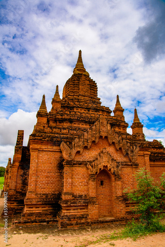 It's Payathonzu Temple, Bagan Archaeological Zone, Burma. One of the main sites of Myanmar.