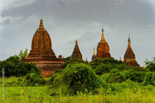 It s Bagan Archaeological Zone  Burma. One of the main sites of Myanmar.