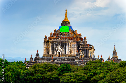 It's Beautiful of the Bagan Archaeological Zone, Burma. One of the main sites of Myanmar. © Anton Ivanov Photo
