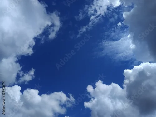 Obraz widok na niebo