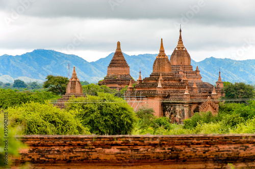 It s Temple of the Bagan Archaeological Zone  Burma. One of the main sites of Myanmar.