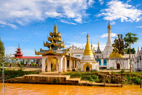 It's A temple over the Lake Inle, Myanmar © Anton Ivanov Photo
