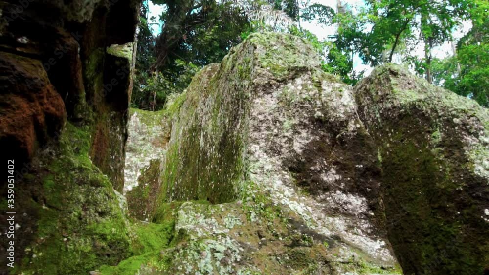 old building made of stone abandoned in the jungle old building made of stone abandoned in the jungle