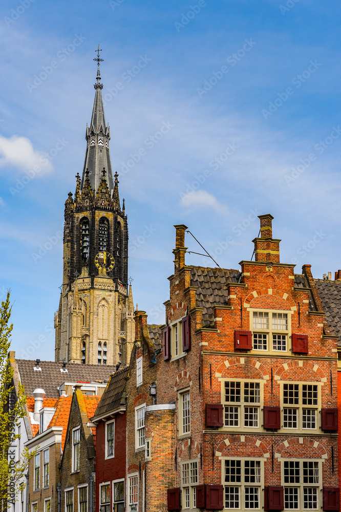 Obraz premium It's Architecture of Delft, Netherlands