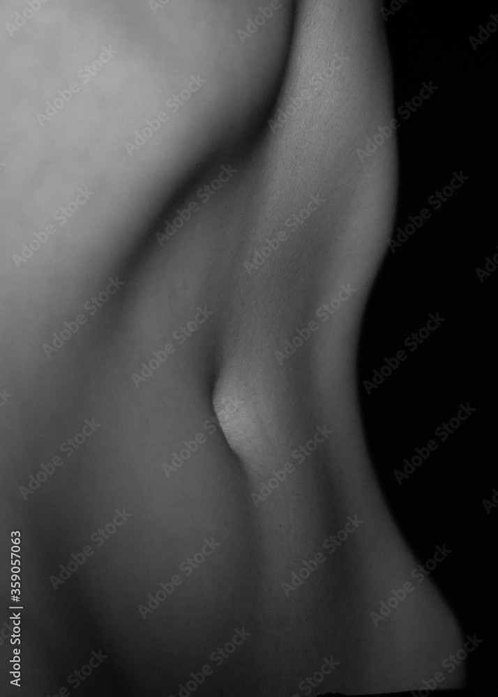 Naklejka premium postać kobiety